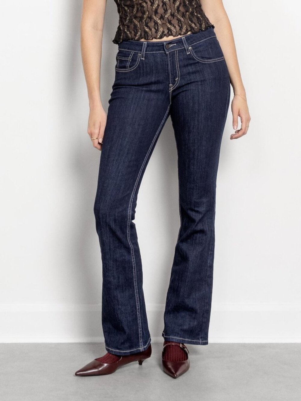 Y2K Levi's Low Rise Jeans, Silver Tab Denim, Size 9/10